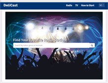 Tablet Screenshot of no.delicast.com
